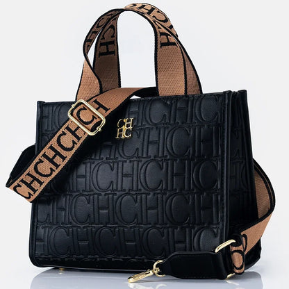 Women's Bags Metal Logo Casual Large Capacity Light Luxury Brand Designer 2026 New Fashion High Quality Women's Handbag