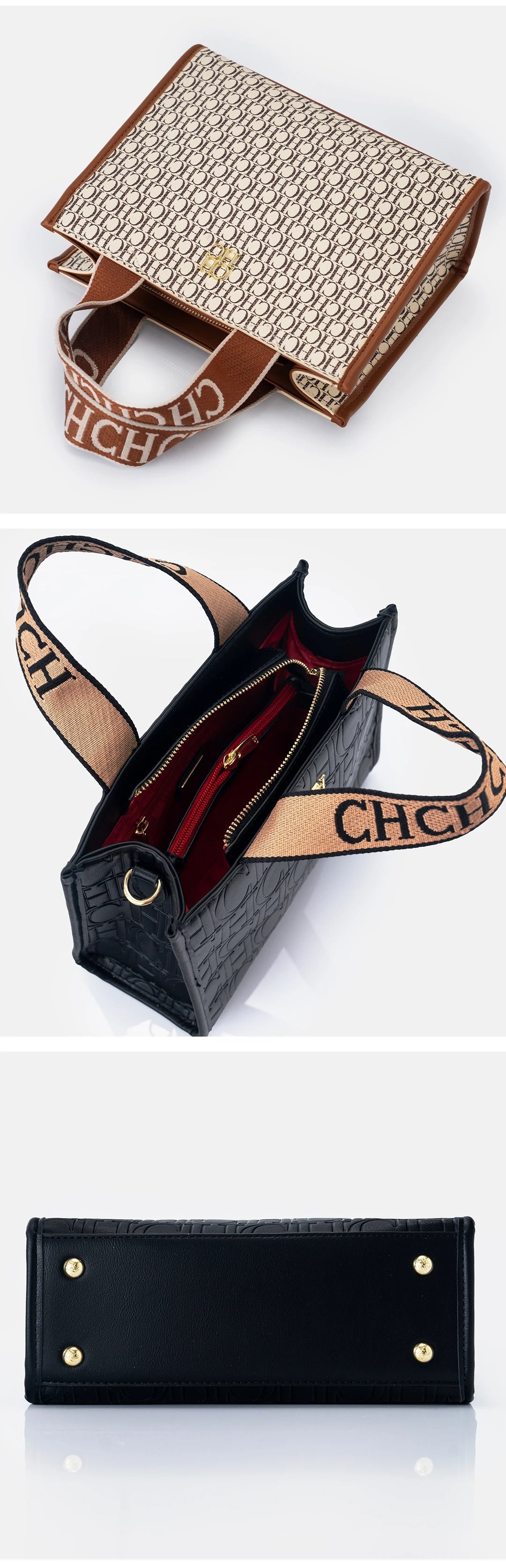 Women's Bags Metal Logo Casual Large Capacity Light Luxury Brand Designer 2026 New Fashion High Quality Women's Handbag